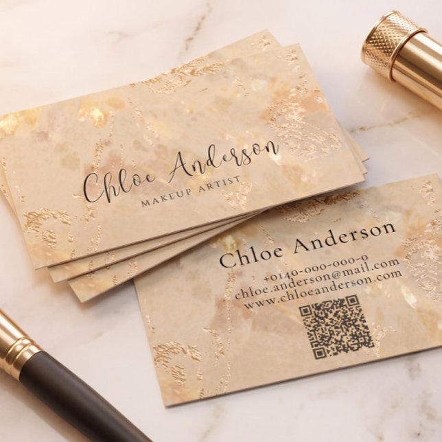 Opal Glow Minimalist Business card (Creator Uploaded)