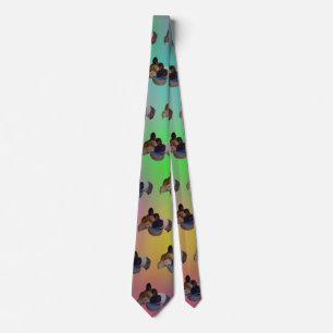 Opal Guinea Pigs Pattern, Tie
