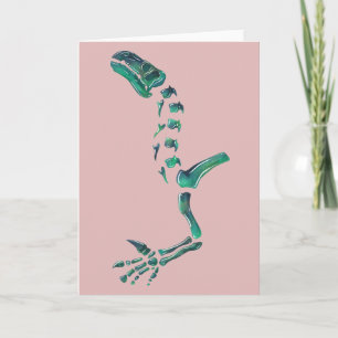 Opal Iguanodon Dinosaur Card
