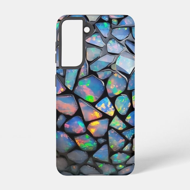 Opal Mosaic1 Samsung Galaxy S21 Case (Back)