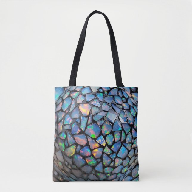 Opal Mosaic1 Tote Bag (Front)