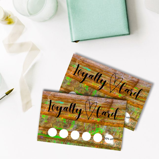 Opal Rock Layers Customer Loyalty Card (Creator Uploaded)