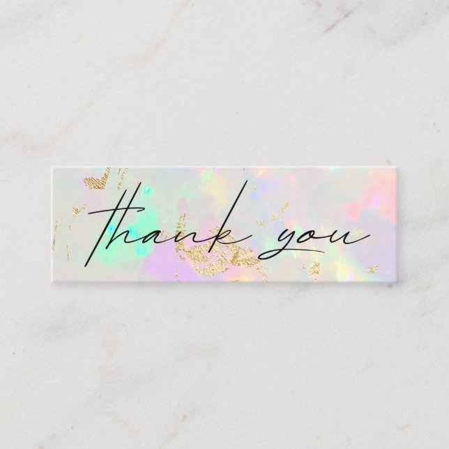 opal thank you discount card (Front)
