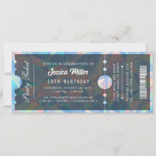 Opal Ticket Invitation