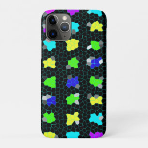 Opalescent Colorful Stained Glass Checks, Case-Mate iPhone Case