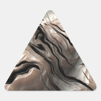 Opalescent Mother-of-Pearl Effect Triangle Sticker