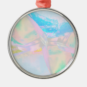 Opalite Metal Tree Decoration