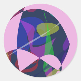 Opaque Classic Round Sticker