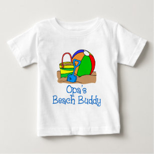 Opa's Beach Buddy Baby T-Shirt