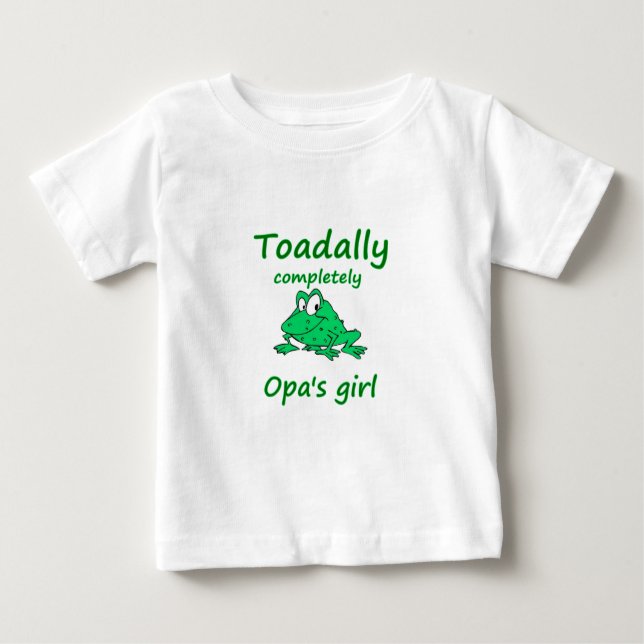 opa's girl baby T-Shirt (Front)