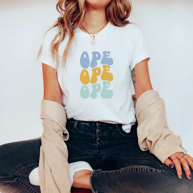 Ope Midwestern Shirt – Funny Regional Tee (OPE, Midwestern Slang, Midwest Vibes, Regional Humor, Polite Midwesterner, Casual Style, Heartland P)