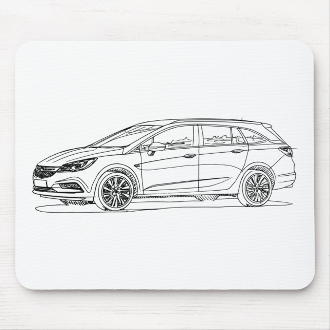 Opel Astra SportTourer 2016 Mouse Pad (Front)