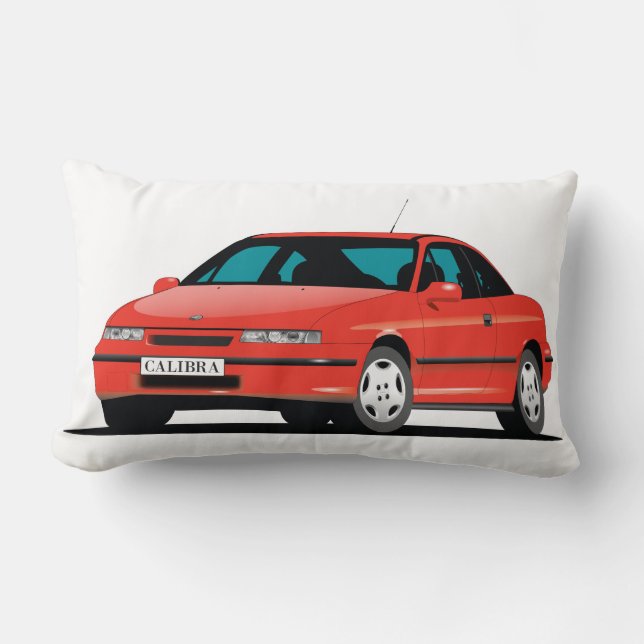 Opel Calibra red Lumbar Cushion (Front)