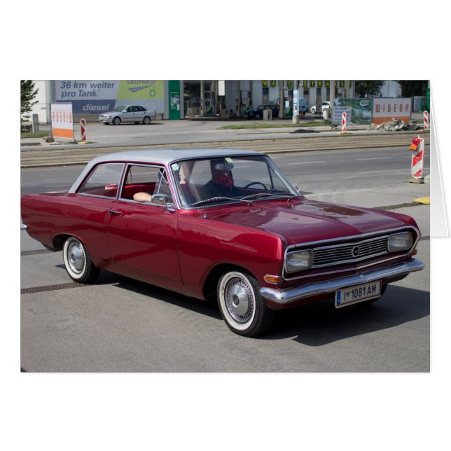 Opel Rekord 1900 (Front Horizontal)