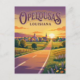Opelousas USA Postcard