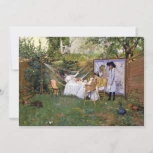 Open Air Breakfast   William Merritt Chase