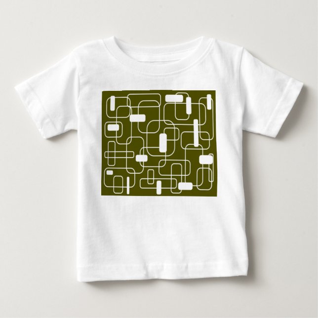 Open and Closed Rectangles – Camo Baby T-Shirt (Front)