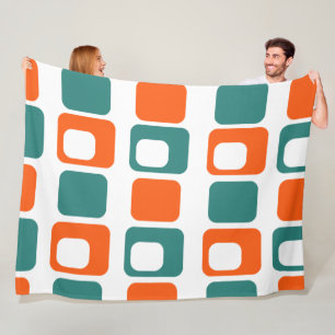 Open and Closed Rectangles  Fleece Blanket