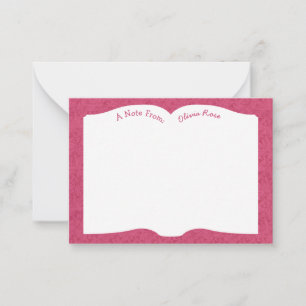 Open Book Literature Teacher Card