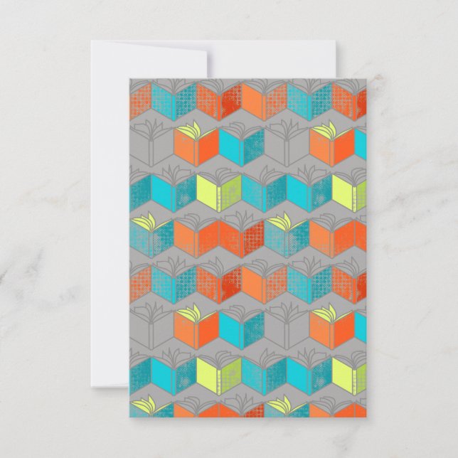 Open books thank you card (Front)