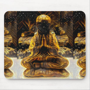 Open Buddha Mouse Pad