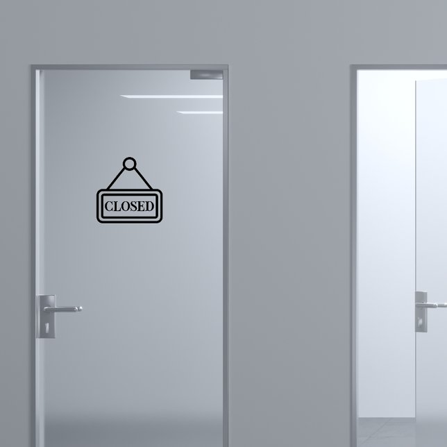 Open/Closed Door Sticker (Creator Uploaded)