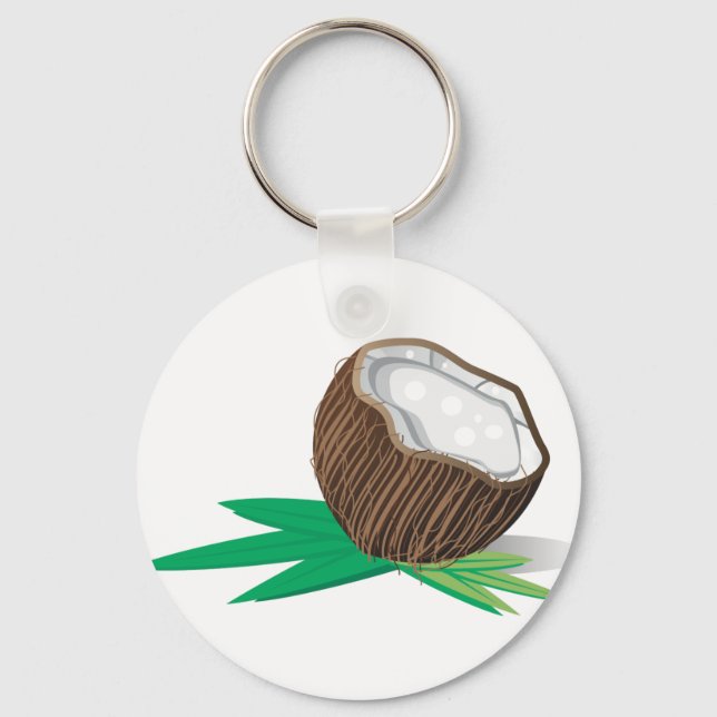 Open Coconut Key Ring (Front)