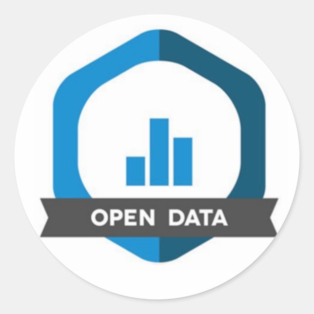 Open Data Sticker Badge (Front)