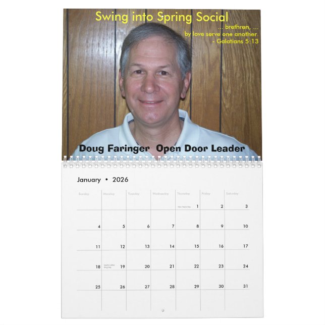 Open Door 2010 Calendar (Jan 2026)