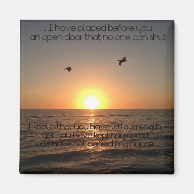 Open Door  Magnet (Front)