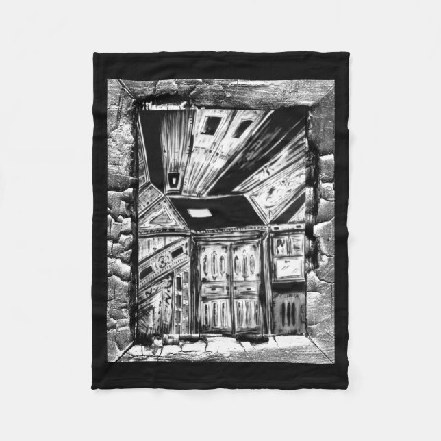 Open Doors Fleece Blanket (Front)