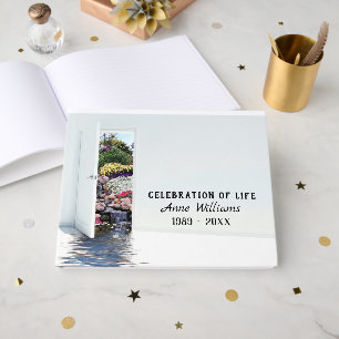 Open Garden Door Memorial Service Guest Book