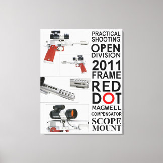 Open Gun Canvas Print