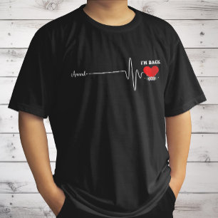 Open Heart Bypass Surgery Heart Attack Survivor T-Shirt