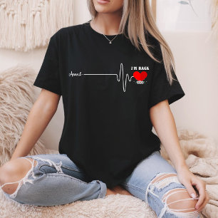  Open Heart Bypass Surgery Heart Attack Survivor T-Shirt