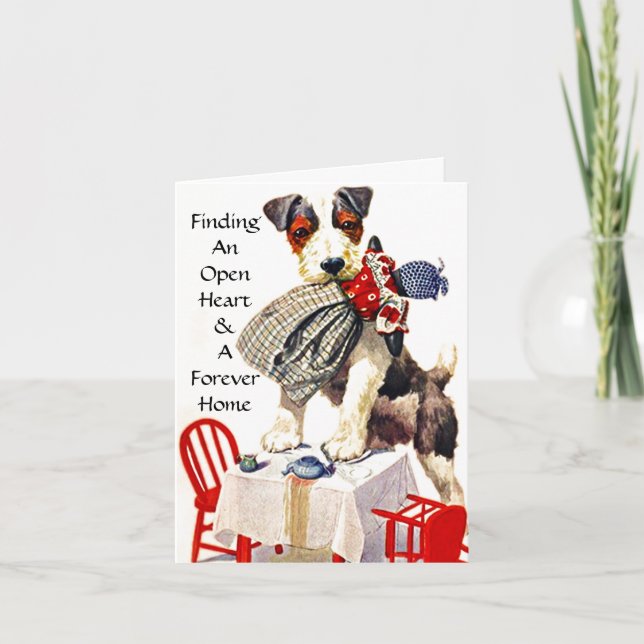 Open Heart & Forever Home Pet Rescue TY Cards (Front)