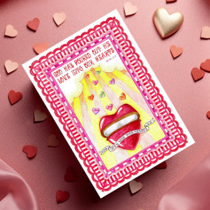 Open Heart Inspirational Postcard