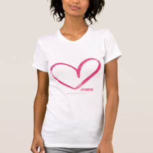 Open Heart Magenta T-Shirt