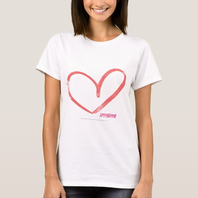 Open Heart Pink T-Shirt (Front)
