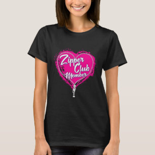 Open Heart Surgery Humour Women's Zipper Club Tee 
