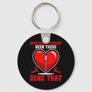 Open Heart Surgery Patients Heart Disease Awarenes Key Ring