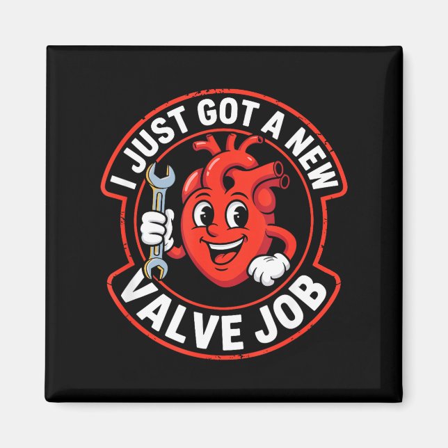 Open Heart Surgery Recovery Funny  Magnet (Front)