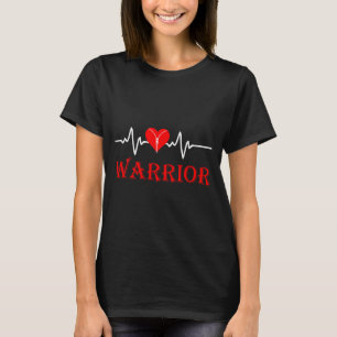 Open Heart Surgery Recovery Survivor Heart Warrior T-Shirt