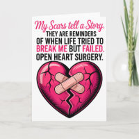 Open Heart Surgery Scars Tell A Story, Heart Attac