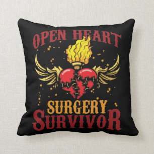 Open Heart Surgery Survivor Bypass Heart Disease Cushion