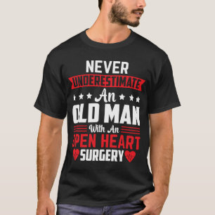Open Heart Surgery Survivor  Coronary Artery Heart T-Shirt