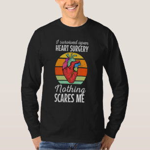 Open Heart Surgery Transplant Cabg Congenital Tr P T-Shirt