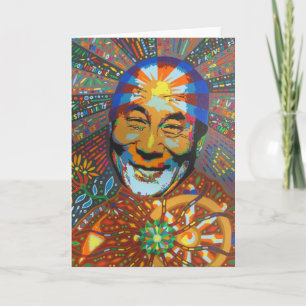 open hearted 2009 as greeting card