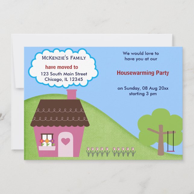 Open House Announcement (Front)