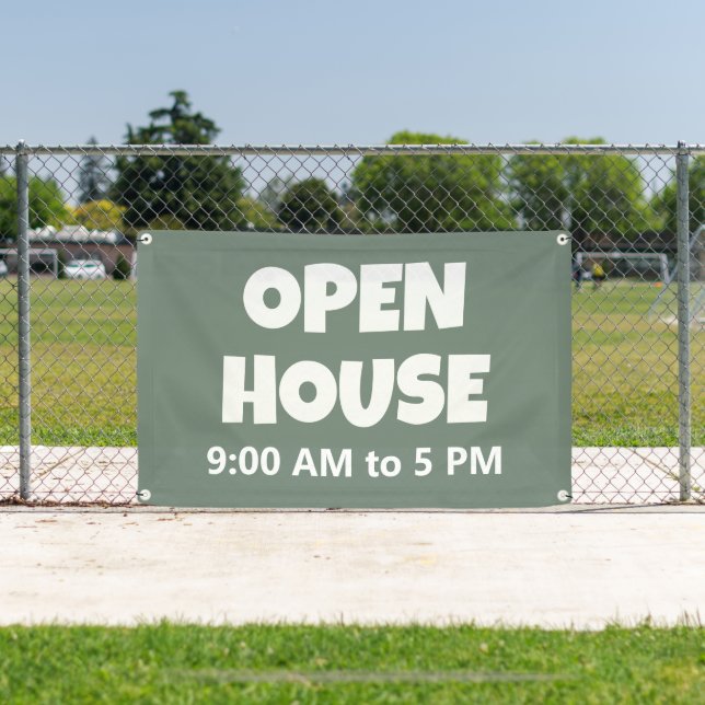 OPEN HOUSE Custom Banner (Insitu)